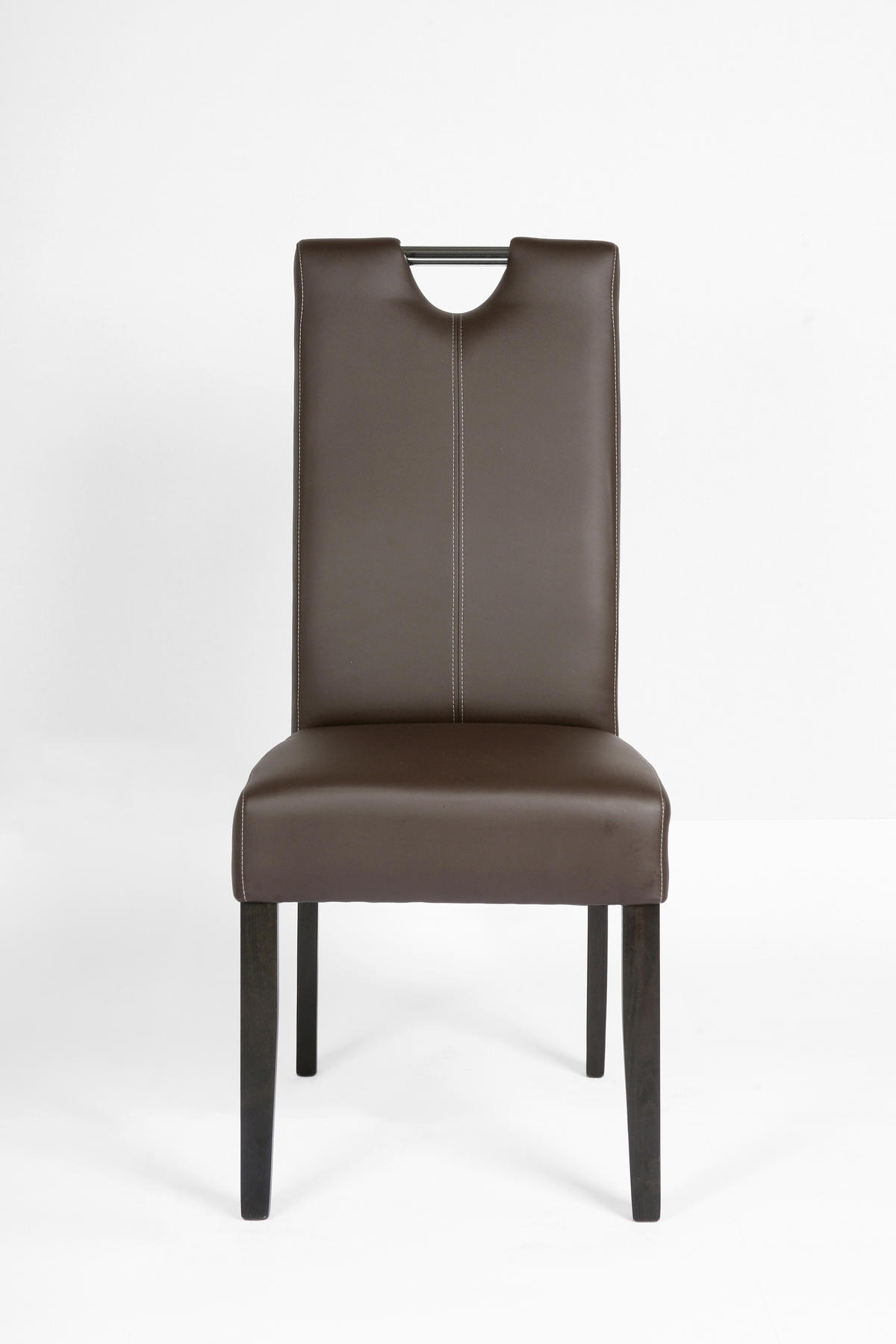STOLICA  smeđa  tekstil, drvo      - wenge boje/smeđa, Konvencionalno, tekstil/drvo (47/105/64cm) - Boxxx