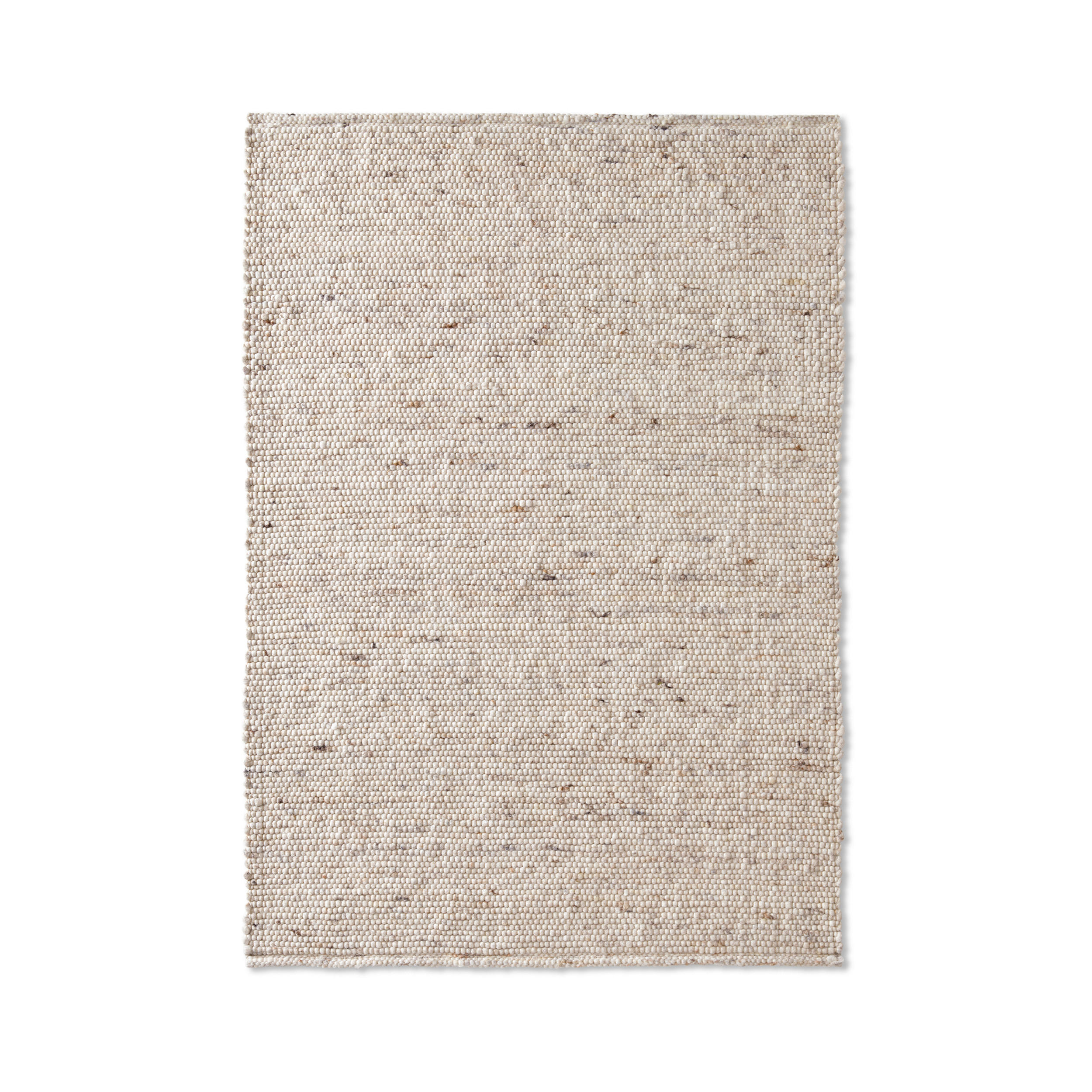 Linea Natura Handwebteppich Beige 70x130 cm
