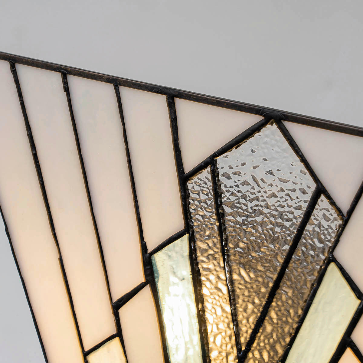 WANDLEUCHTE   - Dunkelbraun/Multicolor, KONVENTIONELL, Glas/Metall (17,3/30,5/12,8cm) - Elstead Lighting