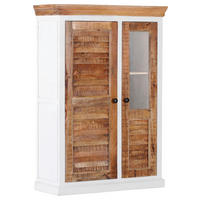 HIGHBOARD  in 100/145/40 cm  - Dunkelbraun/Braun, Trend, Glas/Holz (100/145/40cm) - Livetastic