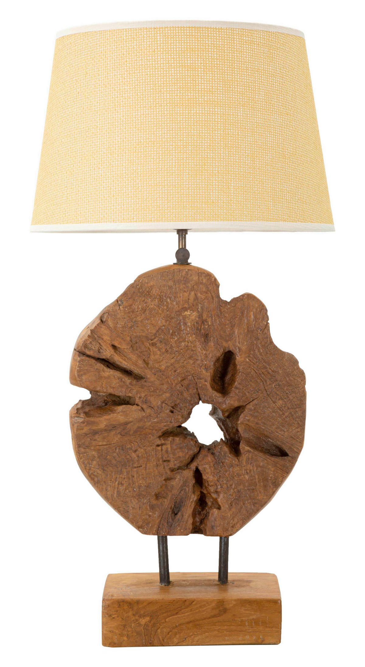 TISCHLEUCHTE   - Braun, Basics, Holz (35/69/35cm)