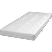 KOMFORTSCHAUMMATRATZE 90/200 cm 17 cm - Weiß, Basics, Textil (90/200cm) - Carryhome