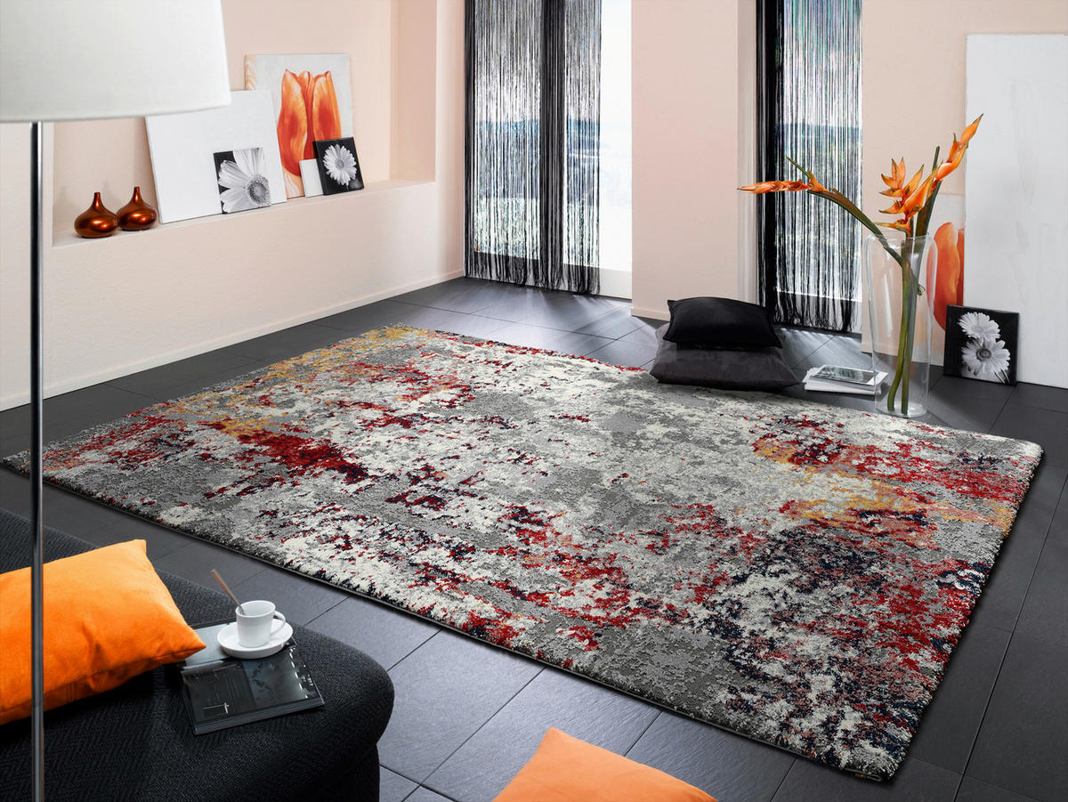 WEBTEPPICH 120/170 cm Timeline Firework Multicolor  - Multicolor, Design, Textil (120/170cm) - Novel