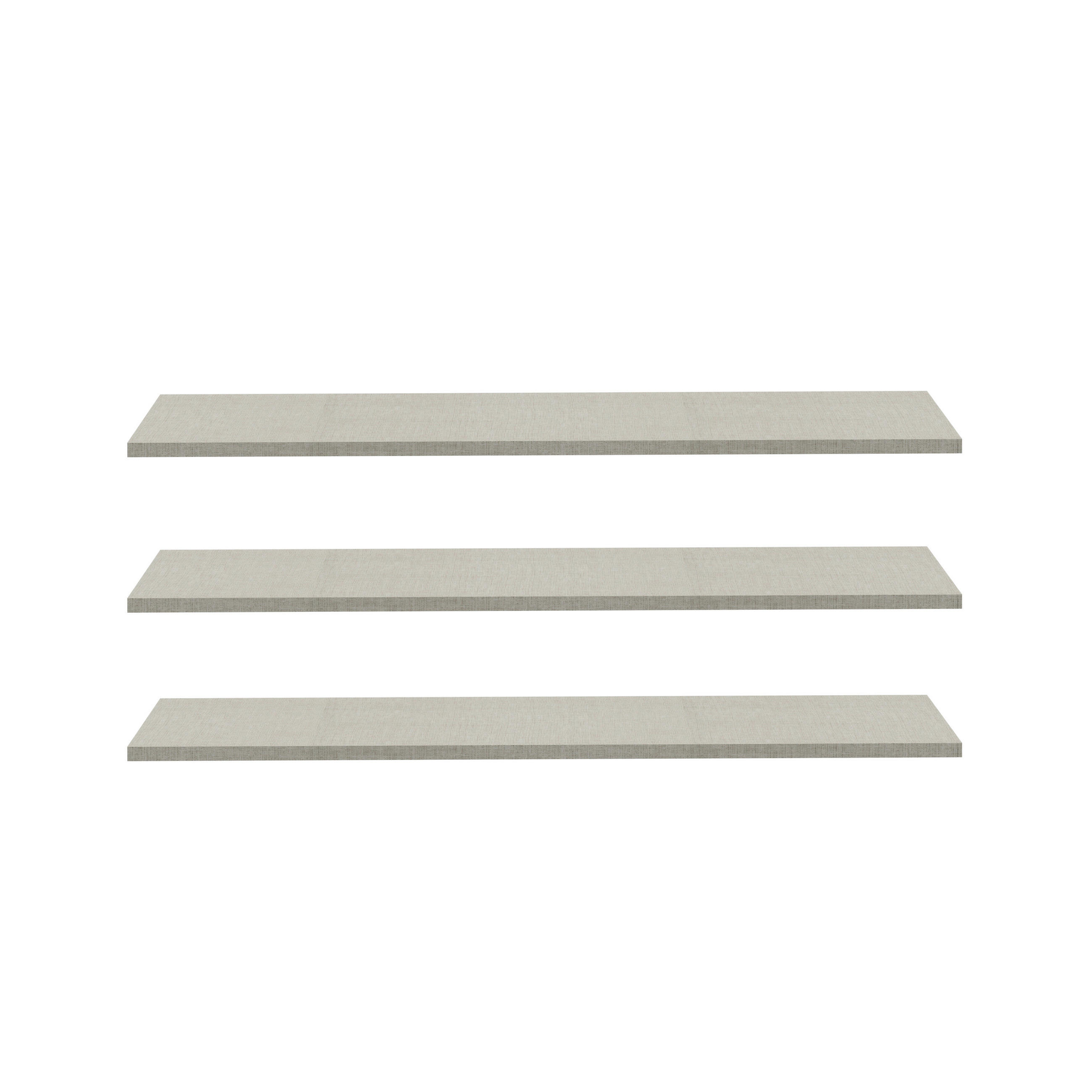 POLICA - siva, Design, leseni material (86,5/42/1,5cm) - Hom`in