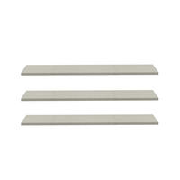 POLICA - siva, Design, leseni material (86,5/42/1,5cm) - Hom`in