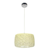 PENDELLEUCHTE 35/35/110 cm  - Creme, Natur, Textil (35/35/110cm)