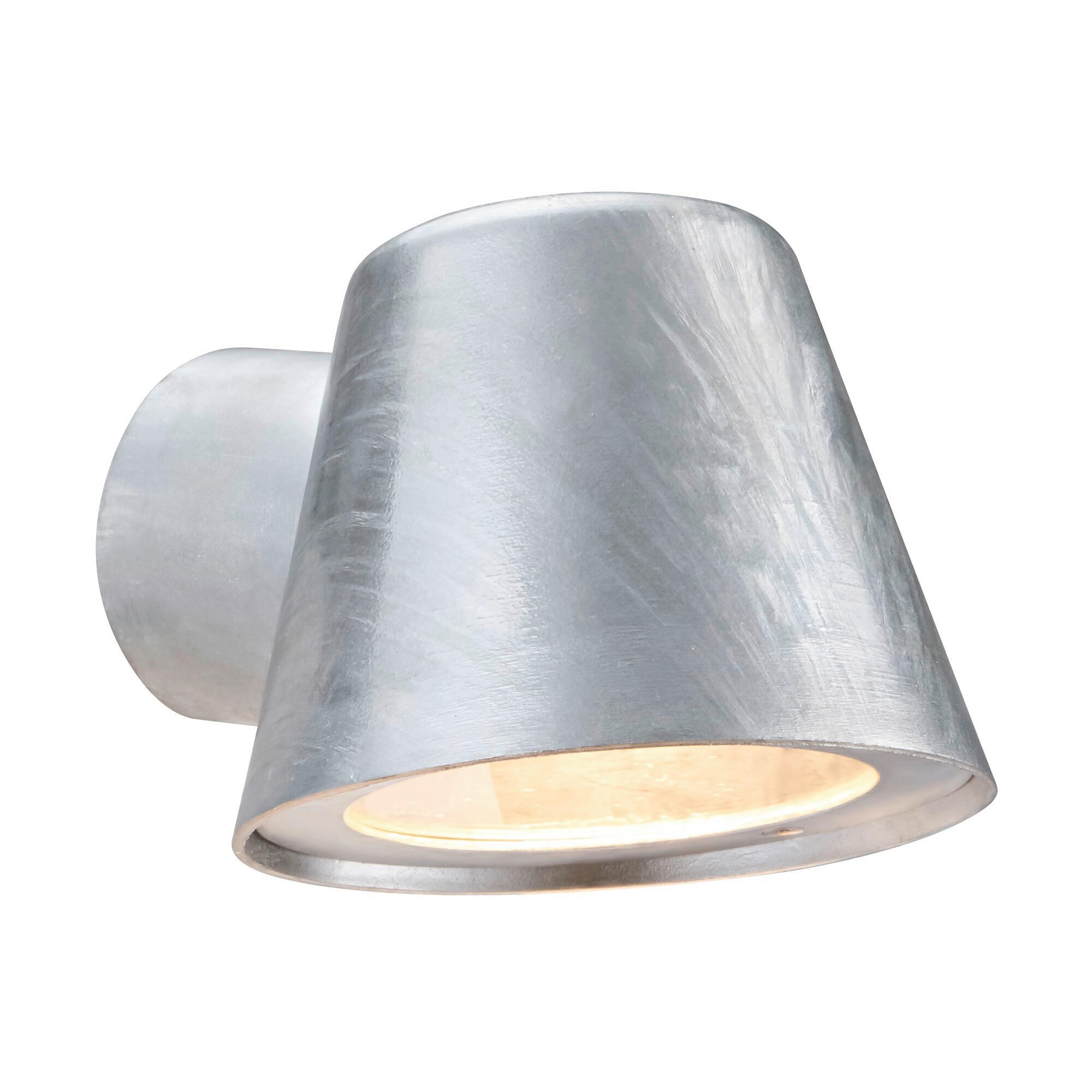 AUßENWANDLEUCHTE Aleria   - Zinkfarben/Grau, KONVENTIONELL, Metall (11,5/11,3/14,7cm) - Nordlux
