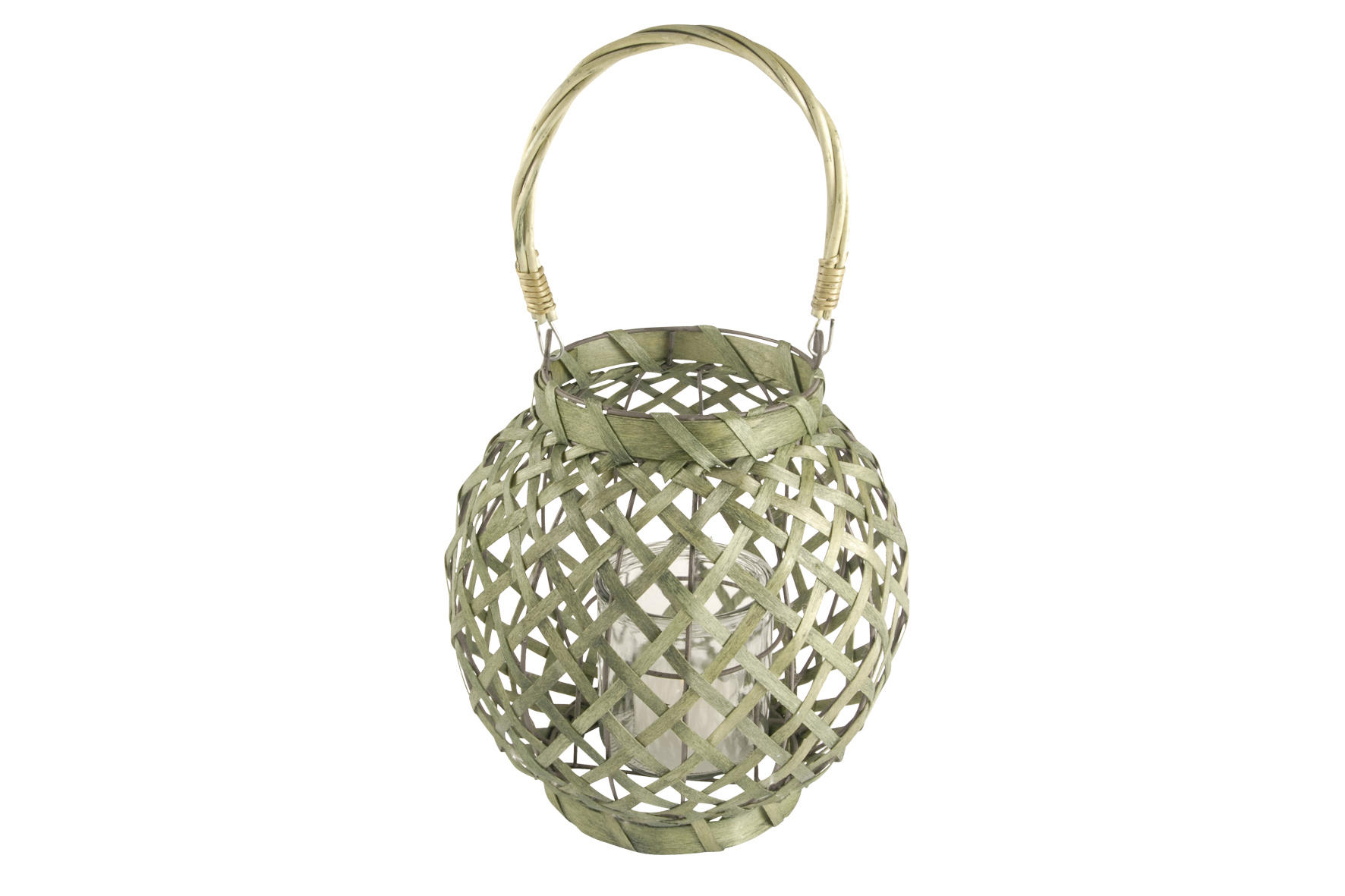 LATERNE - Grün, LIFESTYLE, Metall (22/26cm)
