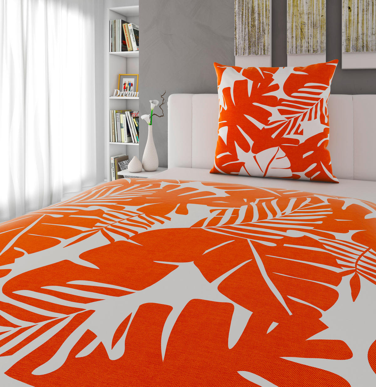 BETTWÄSCHE Renforcé 135/200 cm  - Rot, Textil (135/200cm) - Esposa