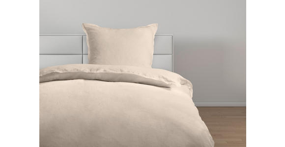 BETTWÄSCHE Leinenoptik 140/200 cm  - Beige, Trend, Textil (140/200cm) - Ambiente