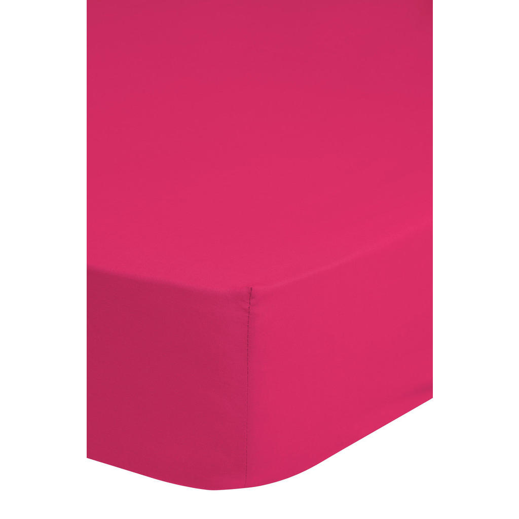Spannleintuch Jersey Pink 140x200 Cm Baumwolle