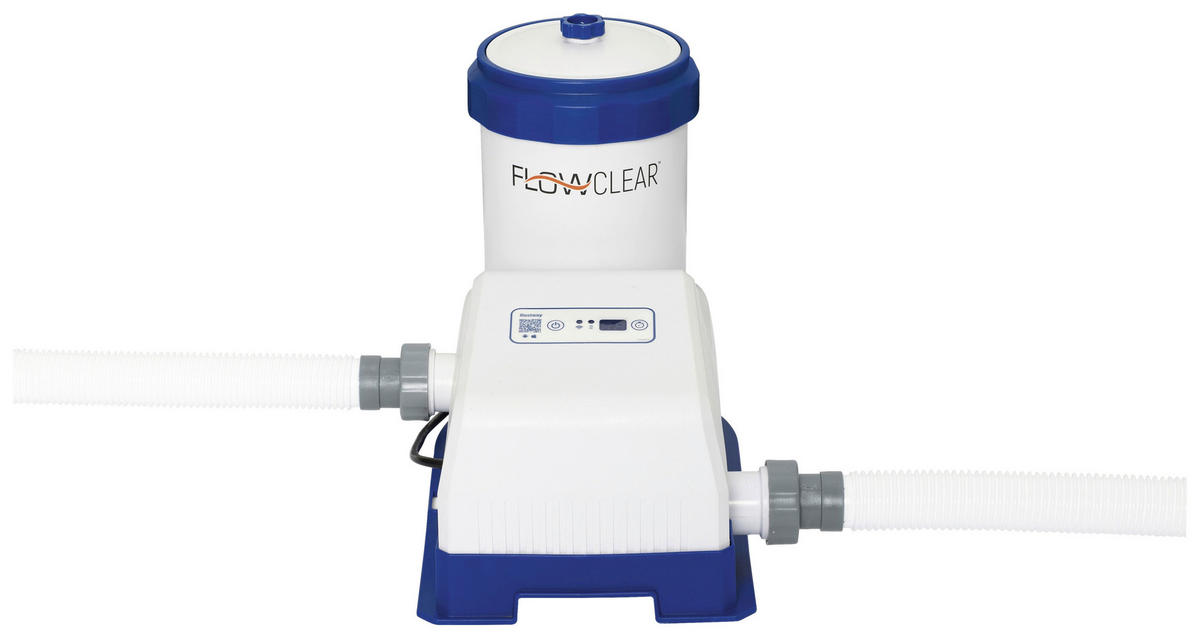FILTERPUMPE SMARTTOUCH 58680GS  - Blau/Weiß, KONVENTIONELL, Kunststoff/Metall (43,5/30/37,5cm) - Bestway