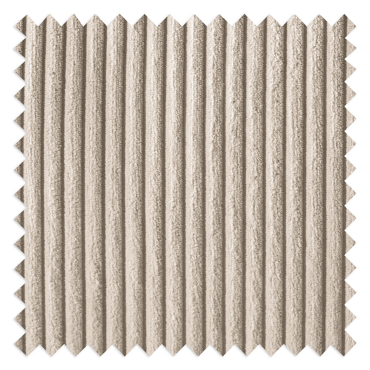 2,5-SITZER  in Cord Hellgrau Modern  - Hellgrau/Schwarz, Design, Textil/Metall (168/85/92cm) - Livetastic