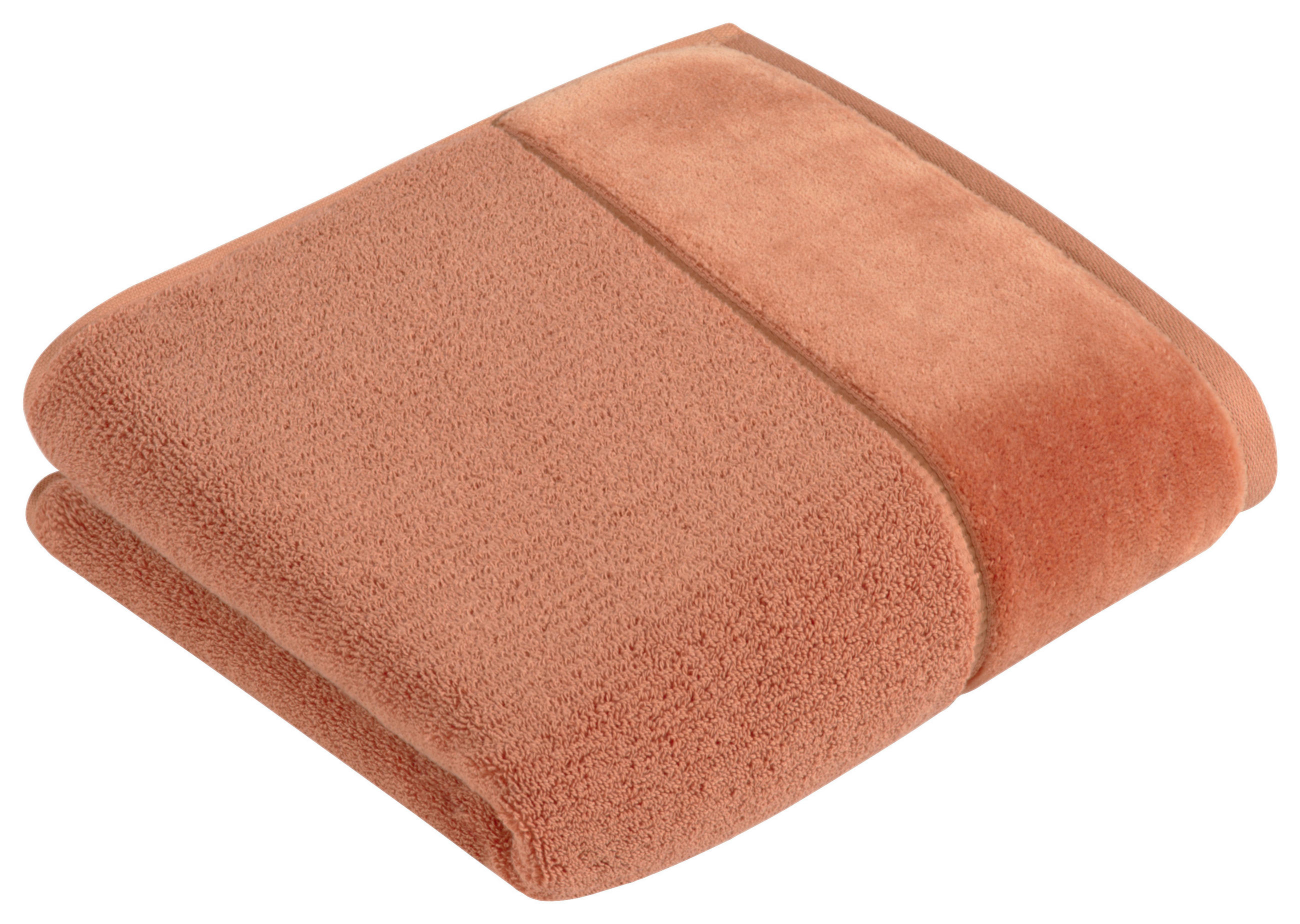 HANDTUCH 110/60 cm Pure NOS Vossen Wäsche Orange  - Orange, Basics, Textil (110/60cm) - Vossen