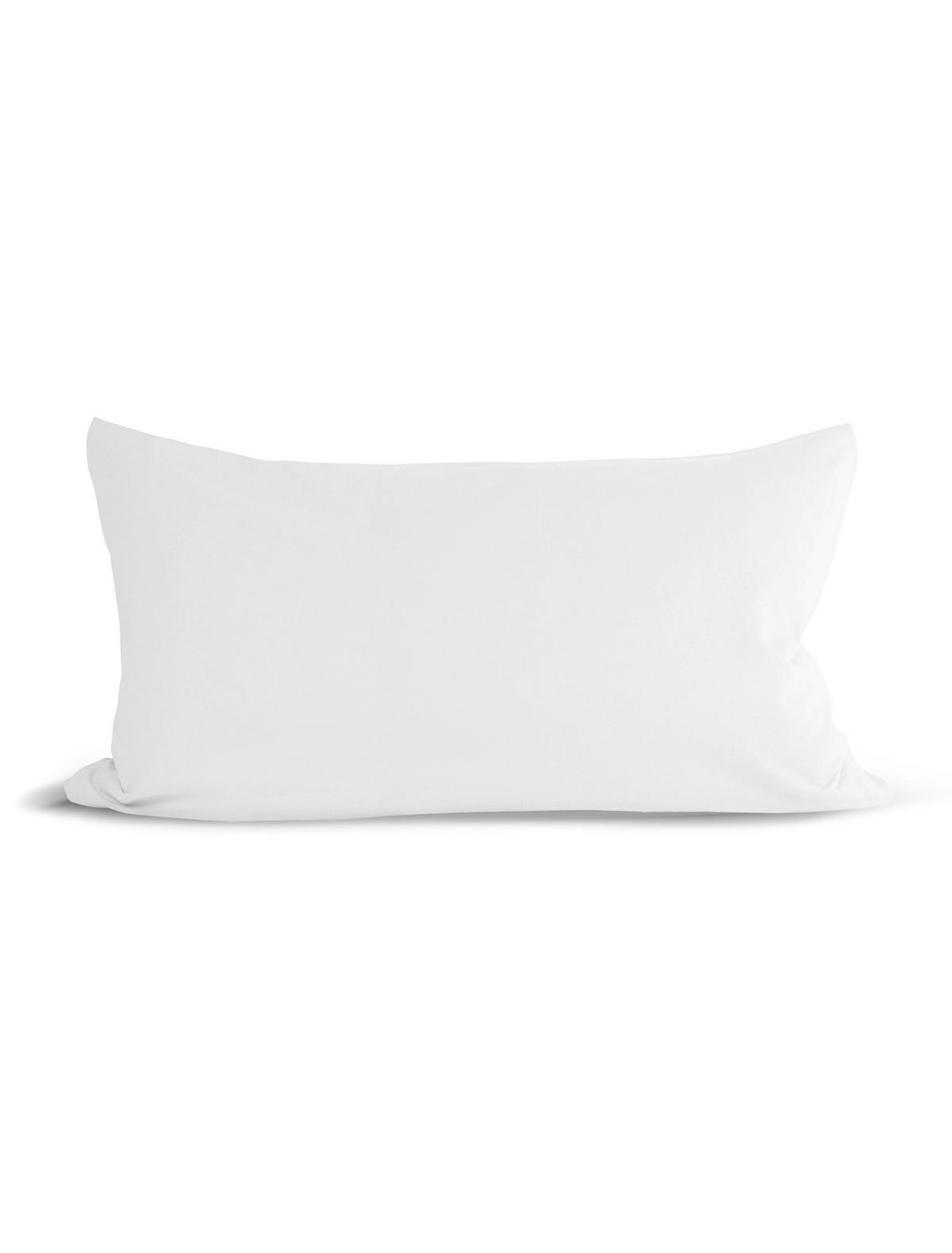KOPFKISSENBEZUG 40/80 cm  - Weiß, KONVENTIONELL, Textil (40/80cm) - Irisette