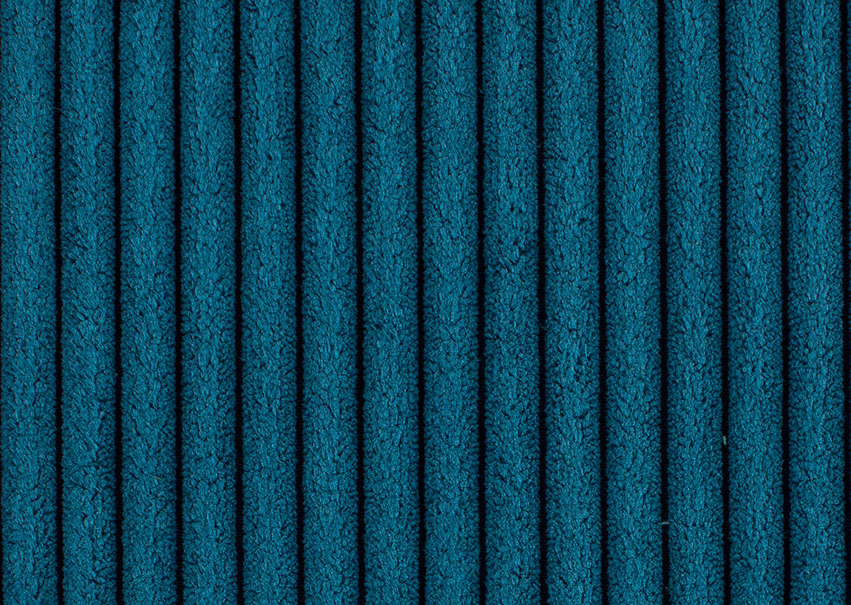 SCHLAFSOFA in Cord Blau  - Blau/Schwarz, Design, Kunststoff/Textil (250/92/105cm) - Carryhome