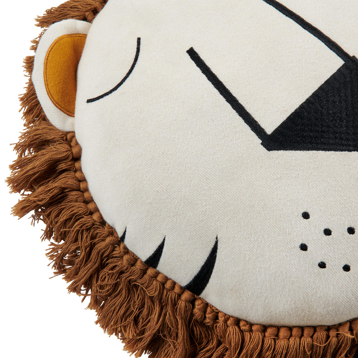 KINDERKISSEN  35/35 cm   - Creme, Trend, Textil (35/35cm) - Patinio