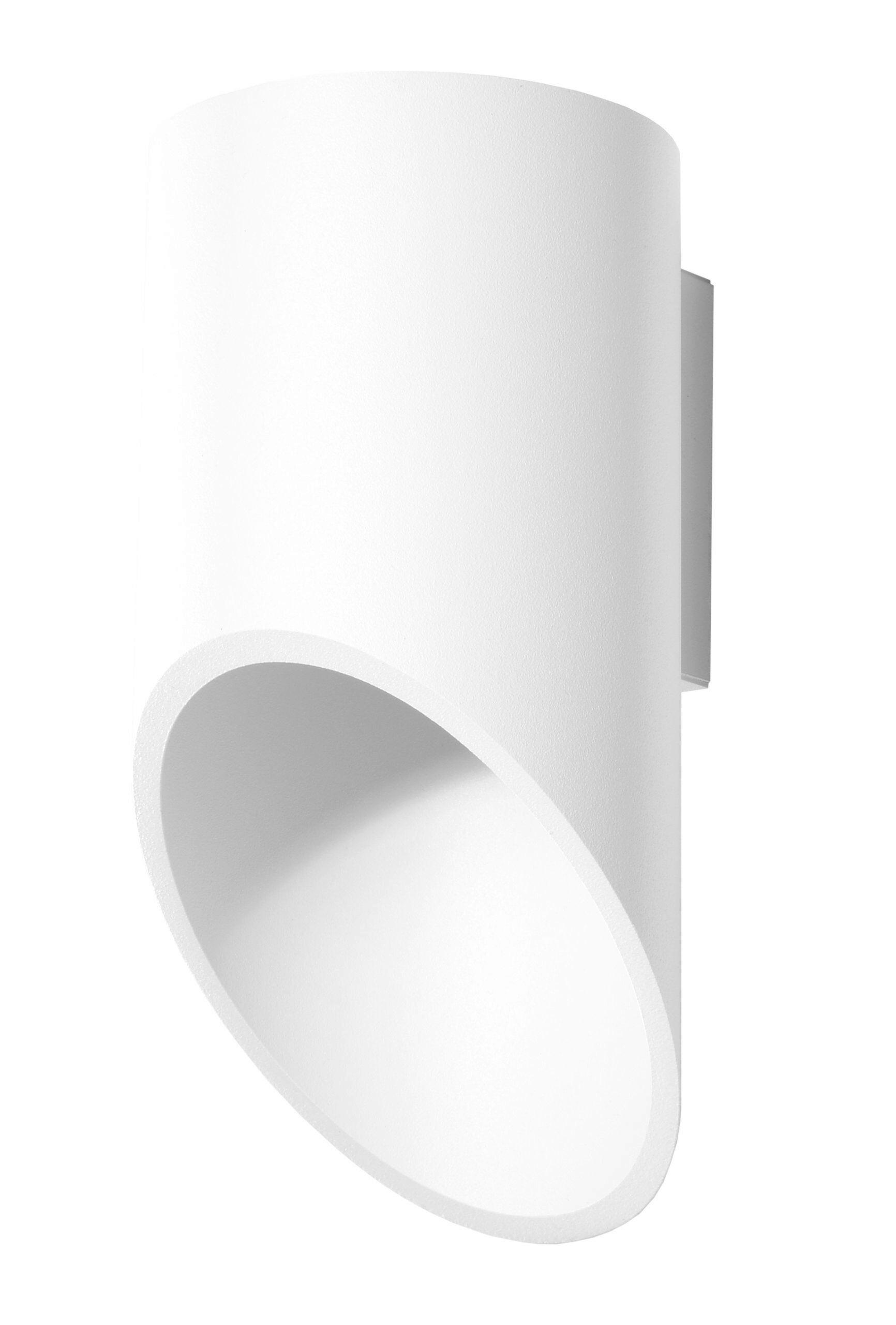 WANDLEUCHTE PENNE 10/12/20 cm   - Weiß, Design, Metall (10/12/20cm)