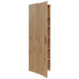 MEHRZWECKSCHRANK 50/195/40 cm  - Anthrazit/Schwarz, MODERN, Holzwerkstoff/Kunststoff (50/195/40cm) - Carryhome