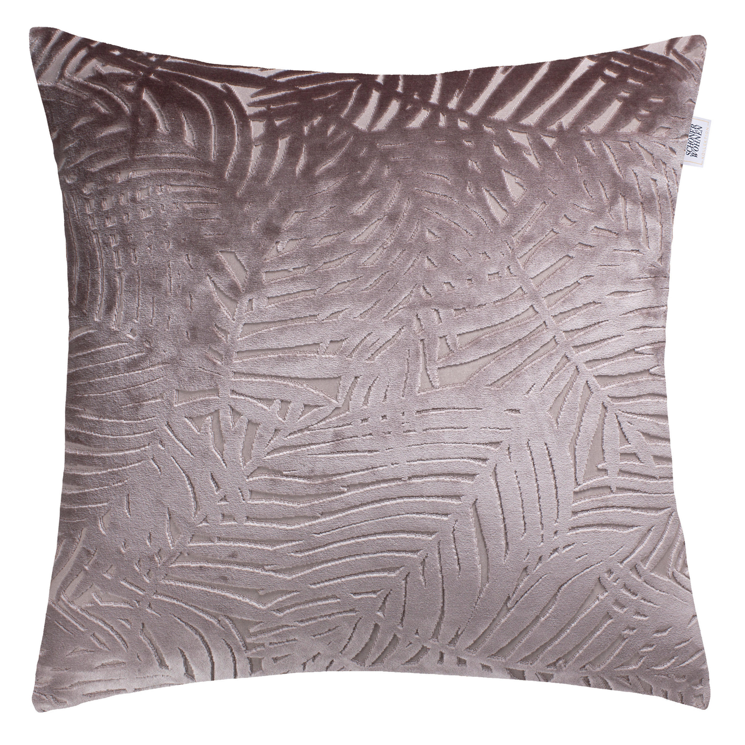 KISSENHÜLLE Florance 45/45 cm  - Schlammfarben, KONVENTIONELL, Textil (45/45cm) - Schöner Wohnen