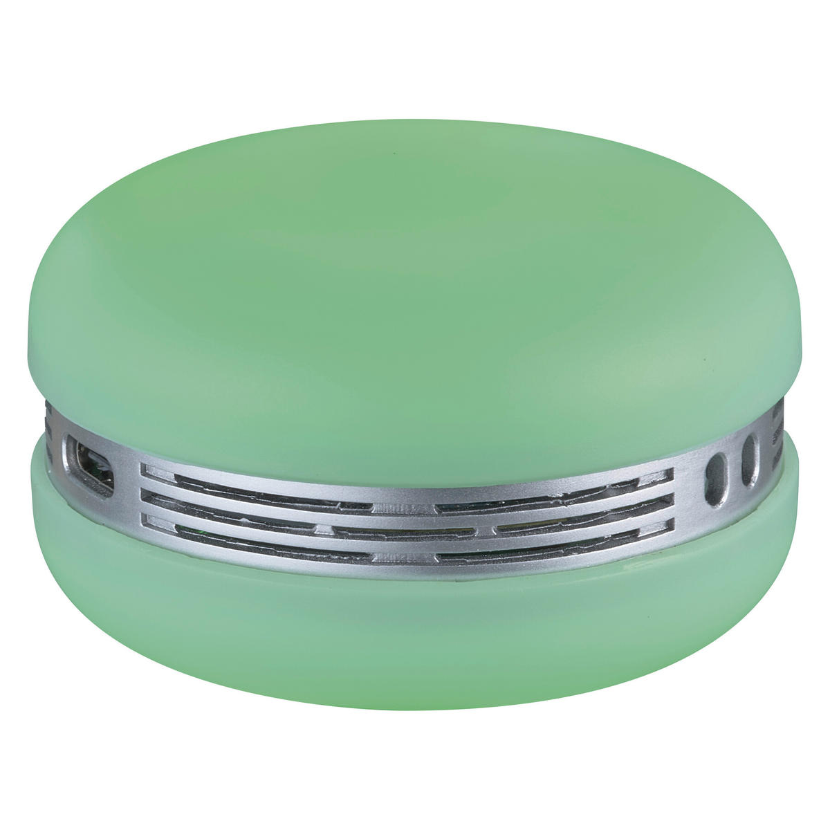 STIMMUNGSLEUCHTER Macaron 6,6/4 cm  - Grün, Design, Kunststoff (6,6/4cm) - Osram