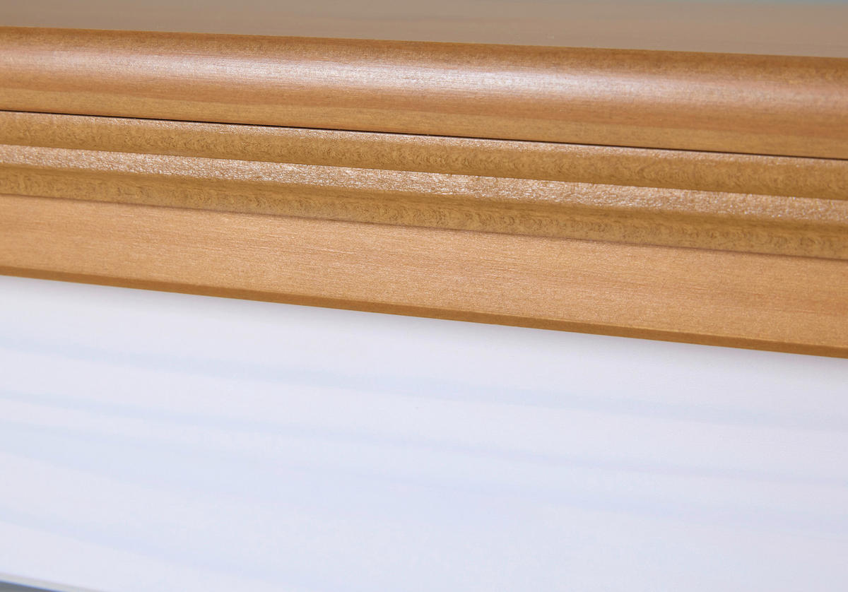 ESSTISCH in Holz  - Eichefarben/Weiß, KONVENTIONELL, Holz (166,4/76/90cm) - MID.YOU