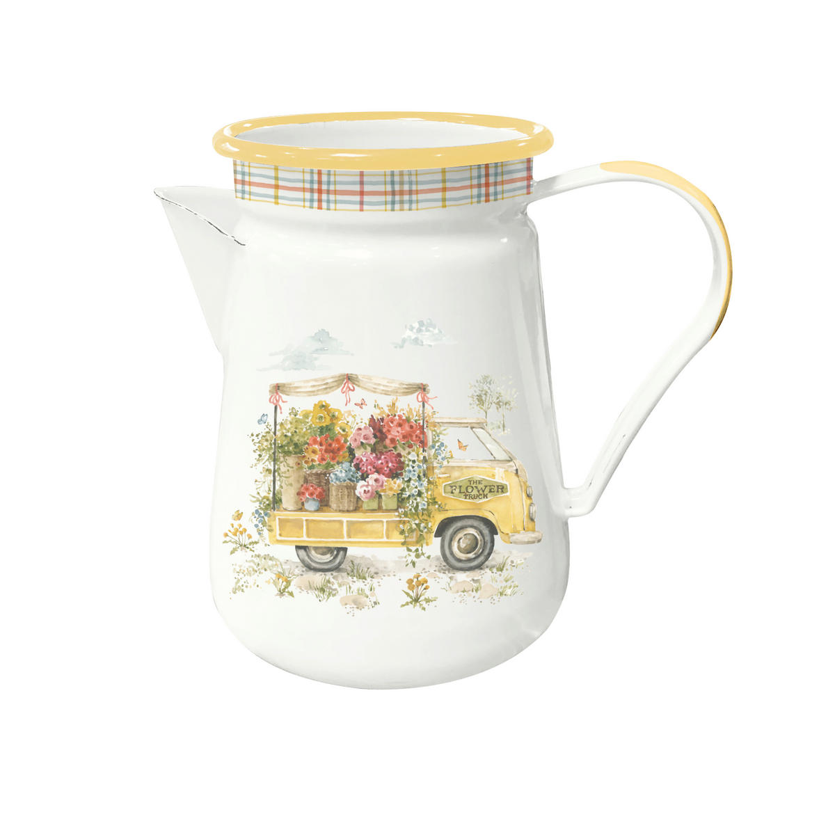 VRČ - večbarvno, Trendi, kovina (12/16/12cm)