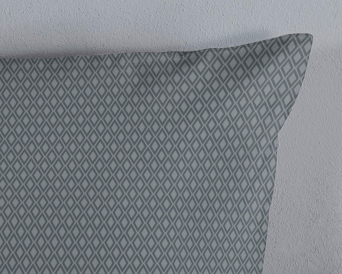 BETTWÄSCHE HIP Satin 140/200 cm  - Anthrazit/Multicolor, Design, Textil (140/200cm)