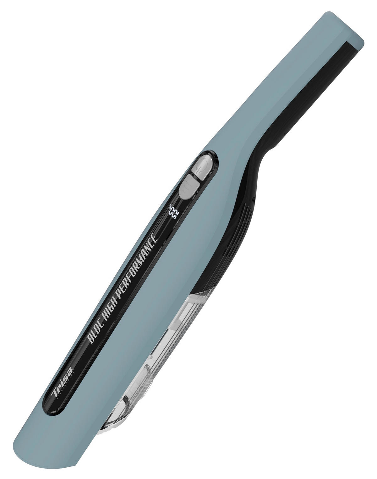 AKKU-HANDSTAUBSAUGER - Graublau, Basics, Kunststoff (45,5/7/8cm) - Trisa Electronics