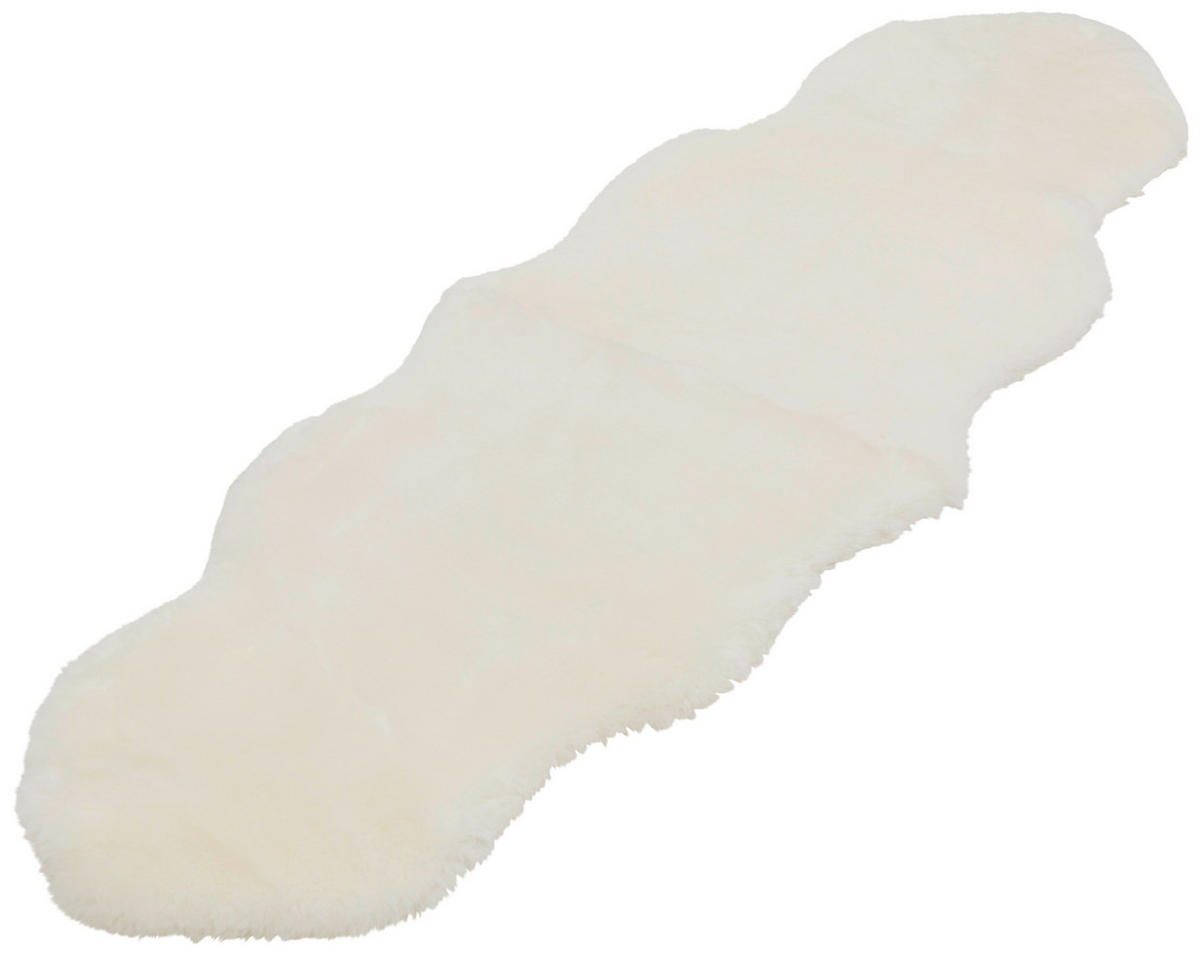SCHAFFELL 55/160 cm  - Weiss, Trend, Fell (55/160cm) - Linea Natura