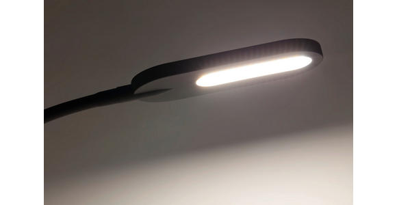 LED-TISCHLEUCHTE 37,5/15/43,5 cm - Schwarz, Basics, Kunststoff/Metall (37,5/15/43,5cm) - Novel