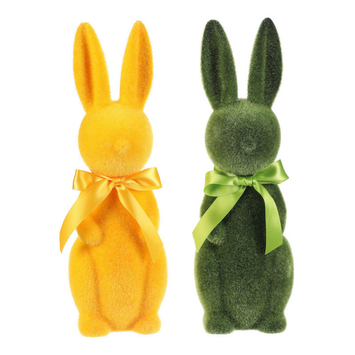 DEKORAČNÍ ZAJÍC - vícebarevná, Basics, plast (12/38/11cm)