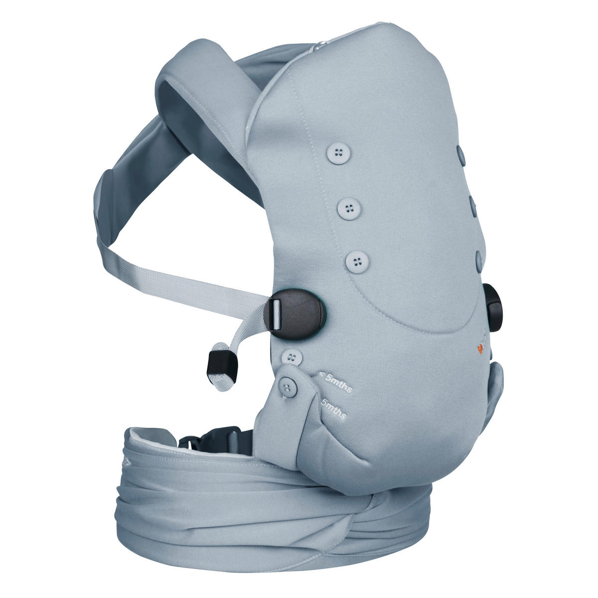 KENGUR NOSILJKA  NEWBORN HAVEN  - antracit, Osnovno, tekstil (0,8kg) - Besafe