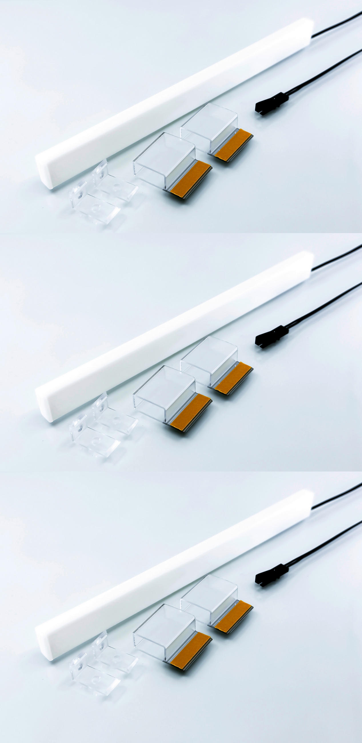 GLASBODENBELEUCHTUNG - Design, Kunststoff (23/2/1cm) - Livetastic