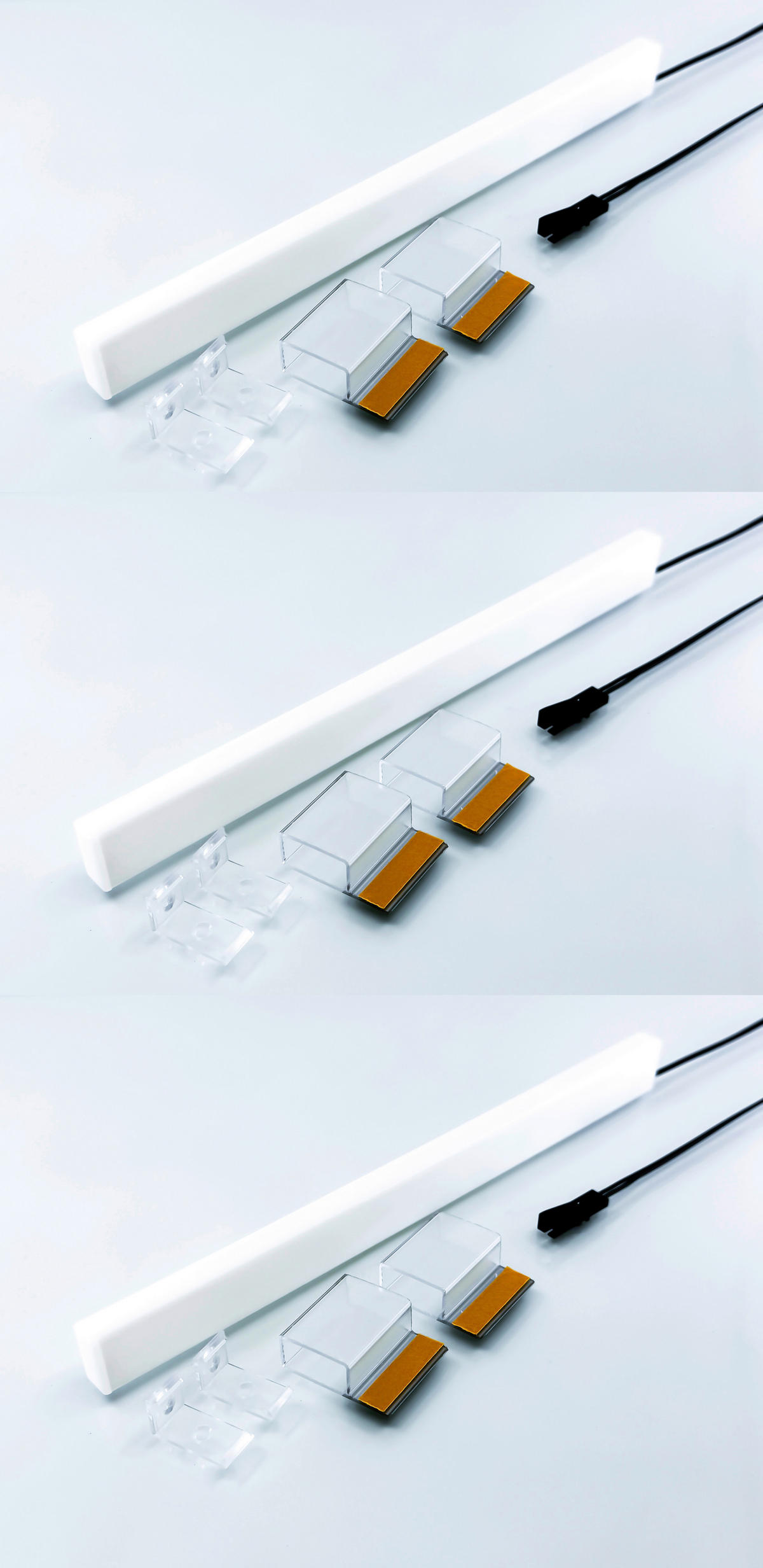 GLASBODENBELEUCHTUNG - Design, Kunststoff (23/2/1cm) - Livetastic