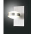 WANDLEUCHTE - Transparent/Weiß, Design, Kunststoff/Metall (17/10/17cm) WANDLEUCHTE - Transparent/Weiß, Design, Kunststoff/Metall (17/10/17cm)