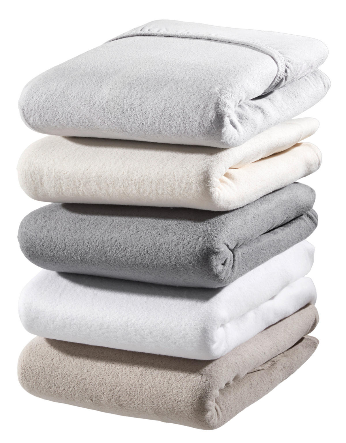 SPANNBETTTUCH ALERT  - Hellbraun, Basics, Textil (100/200cm) - Novel