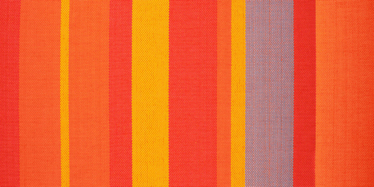 HÄNGEMATTE single bar outdoor  - Gelb/Rot, KONVENTIONELL, Holz/Textil (140/300cm) - La Siesta