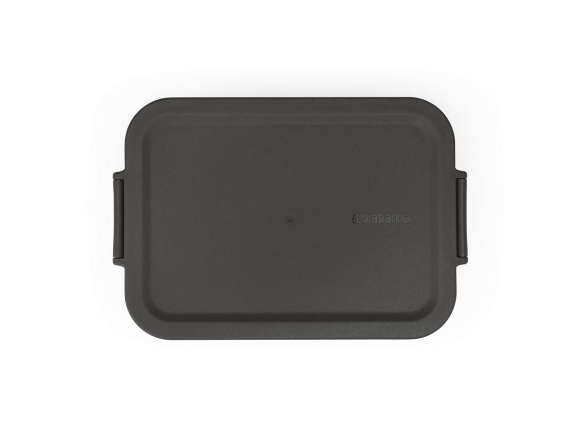 KRABIČKA NA OBĚD  plast  - tmavě šedá, Basics, plast (20/5.5/13.5cm) - Brabantia