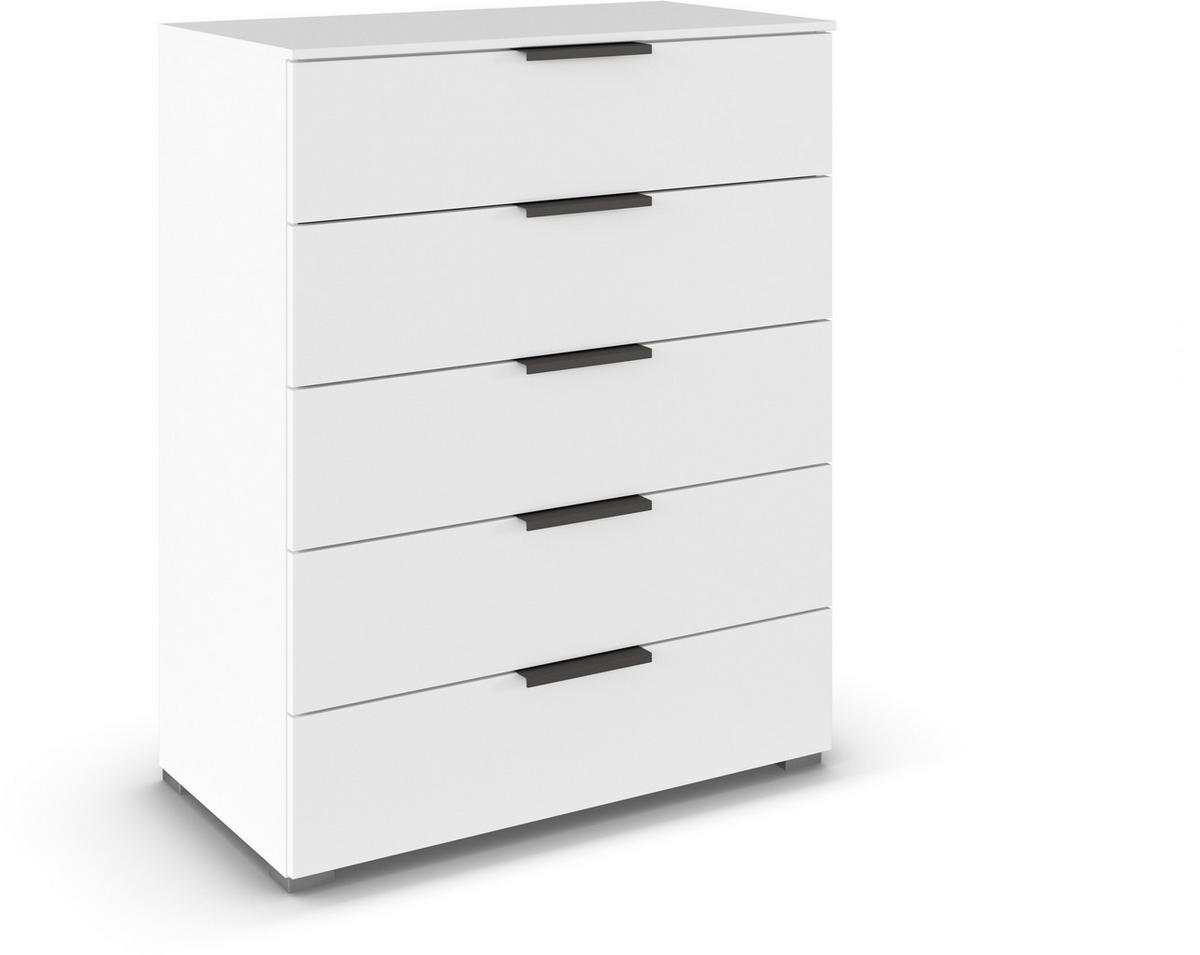 KOMMODE  in 80/100/42 cm  - Graphitfarben/Alufarben, Trend, Holzwerkstoff/Metall (80/100/42cm) - Novel