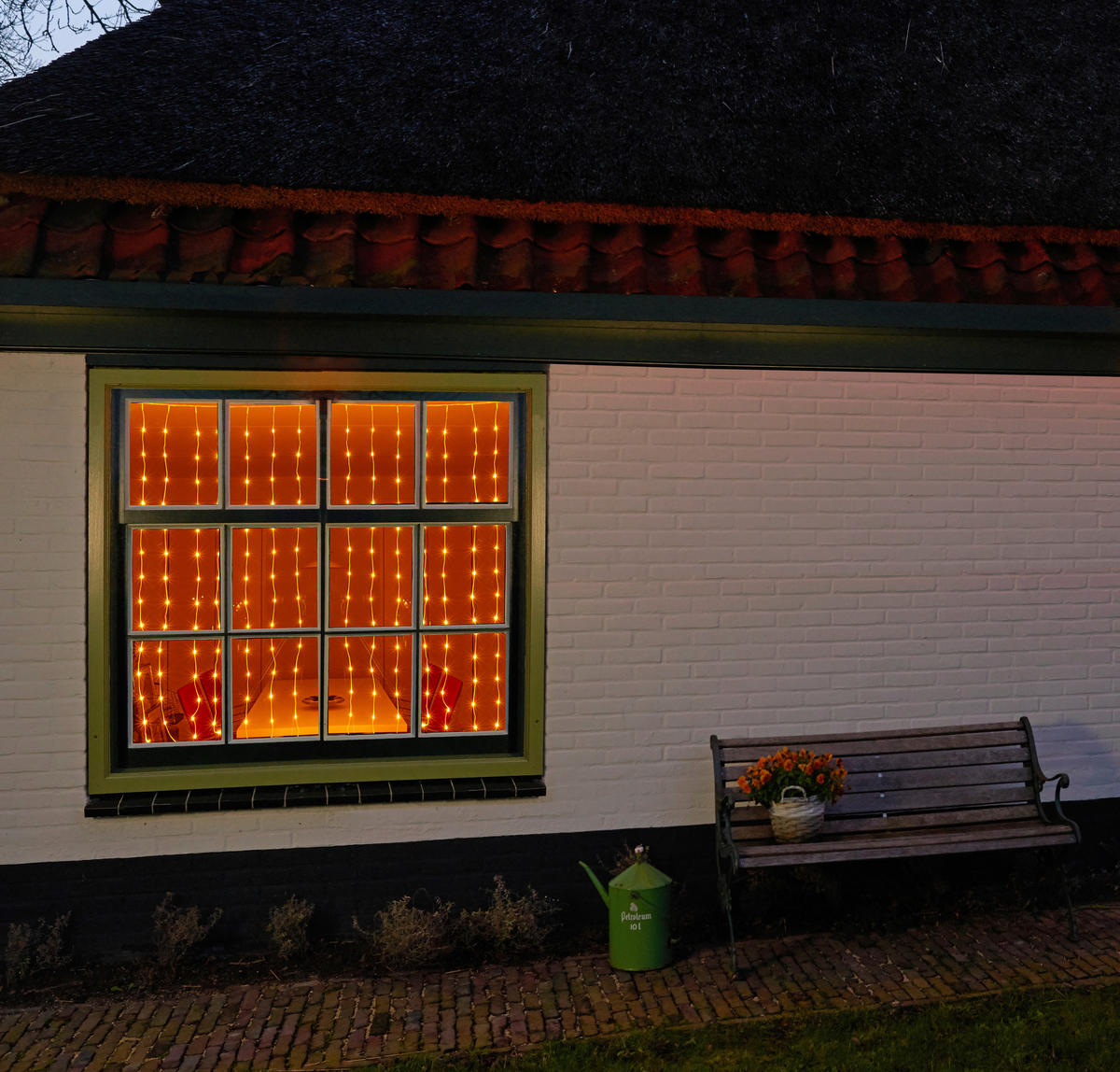 LICHTERKETTE 200 cm  - Transparent, Basics, Kunststoff/Metall (200cm)