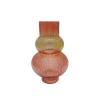 VASE 24.5 cm  - Gelb/Bernsteinfarben, LIFESTYLE, Glas (15/24,5cm) - Ambia Home