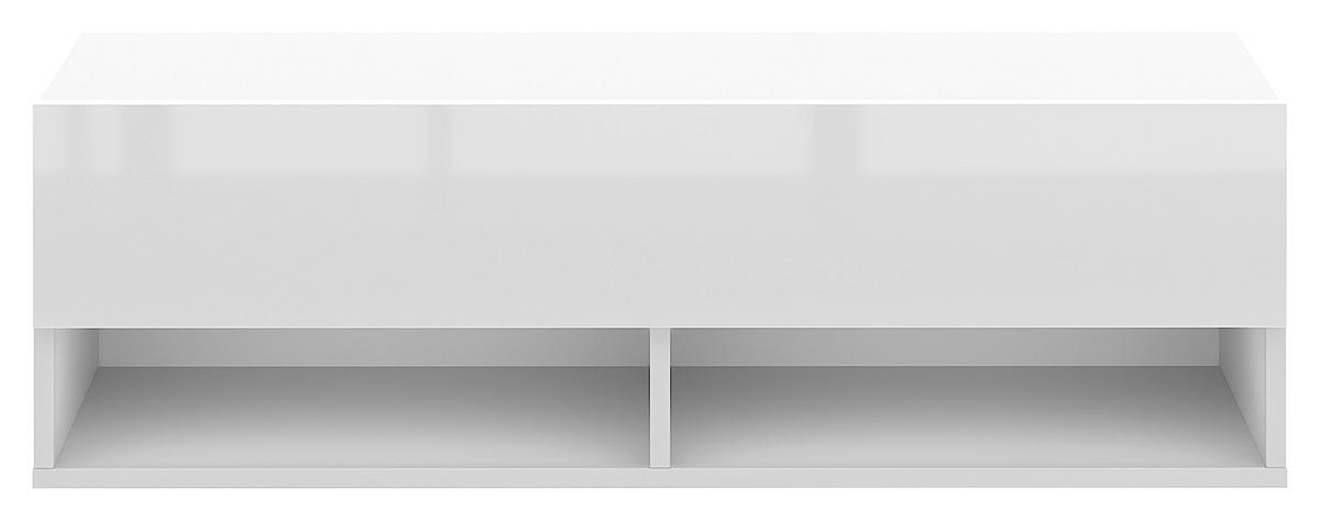 LOWBOARD DERBY  in 100/31,5/32,5 cm  - Weiß Hochglanz/Weiß, Design, Holzwerkstoff (100/31,5/32,5cm) - Livetastic