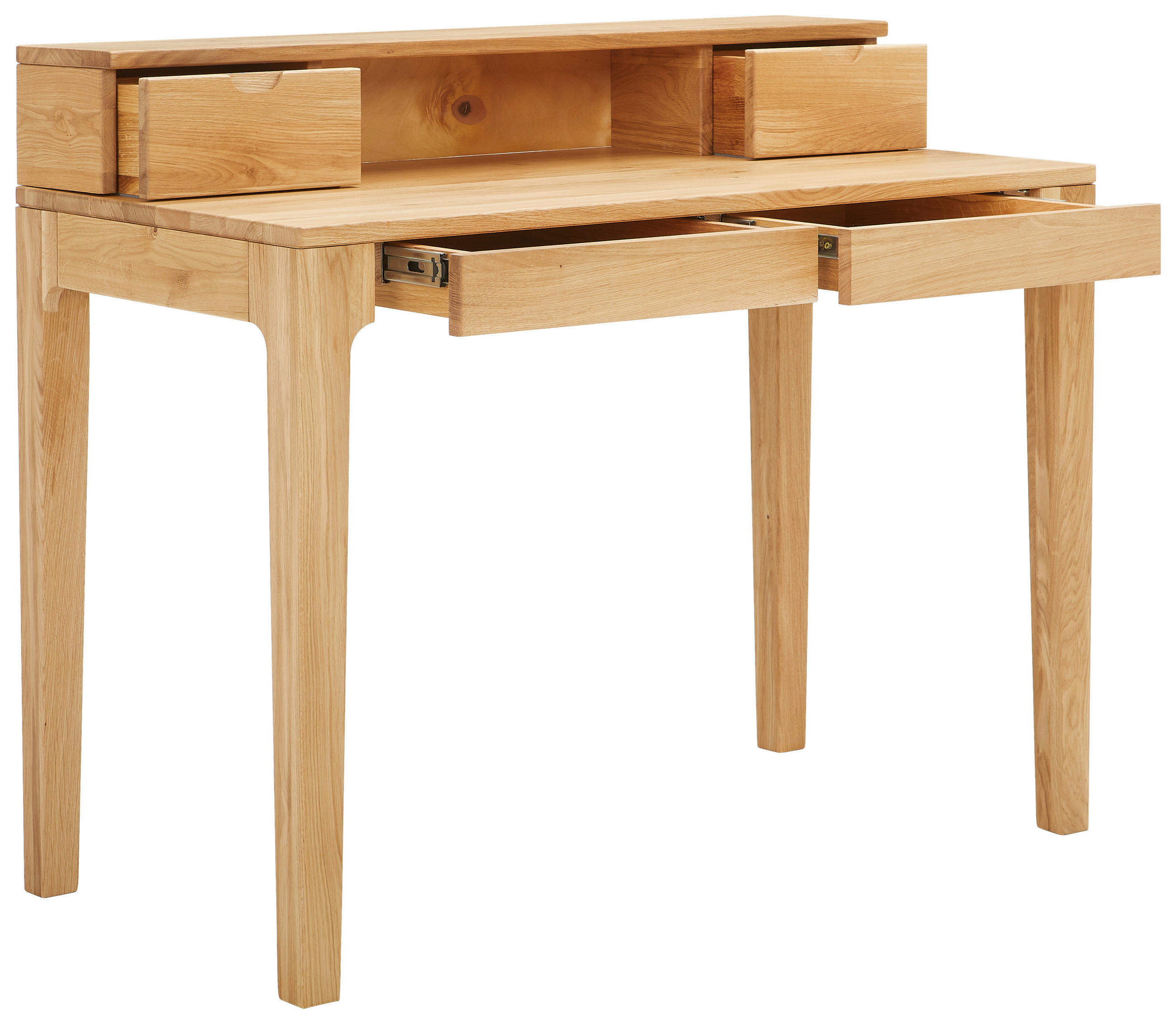 SCHREIBTISCH 110/55-91/76 cm  in Eichefarben  - Eichefarben, Basics, Holz (110/55-91/76cm) - Boxxx
