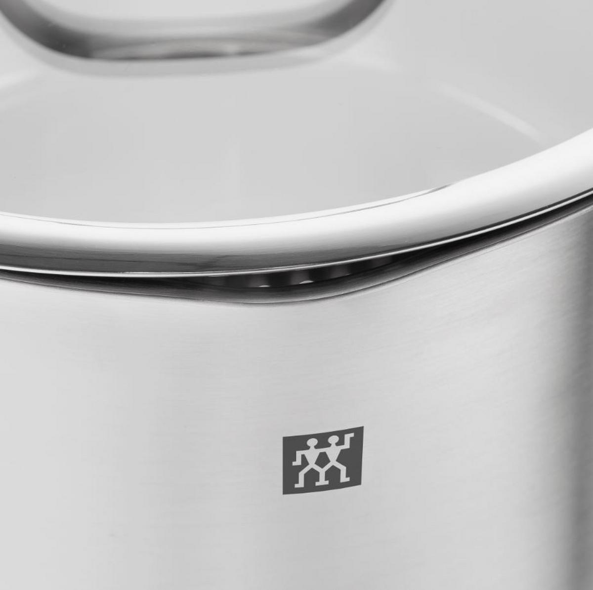 KOCHTOPFSET TrueFlow 6-teilig  - Edelstahlfarben, Basics, Metall - Zwilling
