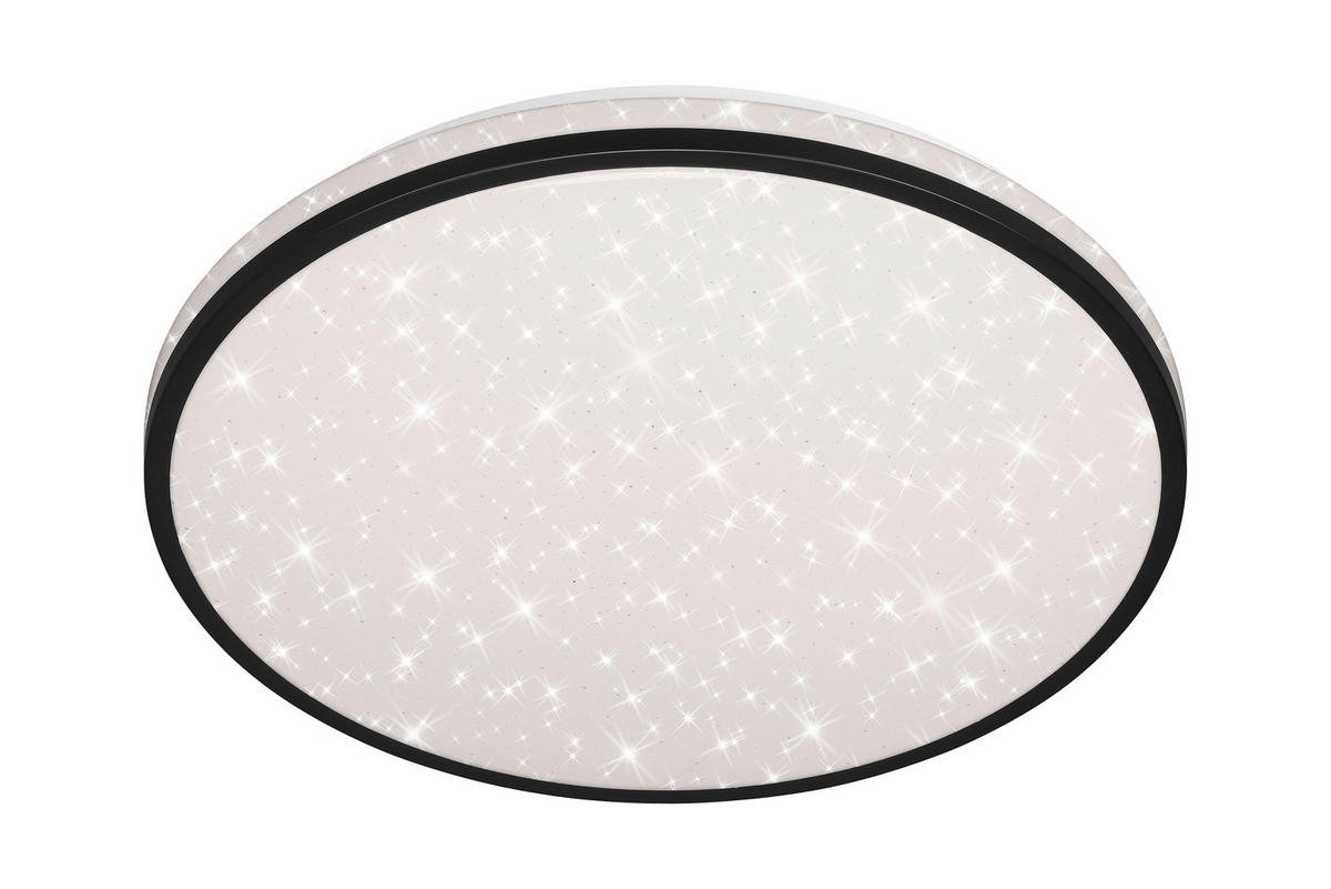 LED SVJETILJKA STROPNA Skizo  - crna, Basics, plastika (38/7cm)