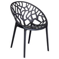 STAPELSTUHL Schwarz  - Schwarz, Design, Kunststoff (60,5/79/58cm) - Ambia Garden