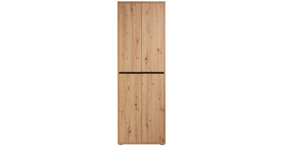 SCHUHSCHRANK 70/210/34 cm - Eichefarben, KONVENTIONELL, Holzwerkstoff (70/210/34cm) - Xora