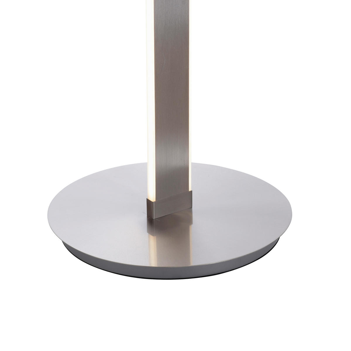 LED-STEHLEUCHTE 40/40/180 cm    - Silberfarben, Design, Kunststoff/Metall (40/40/180cm)