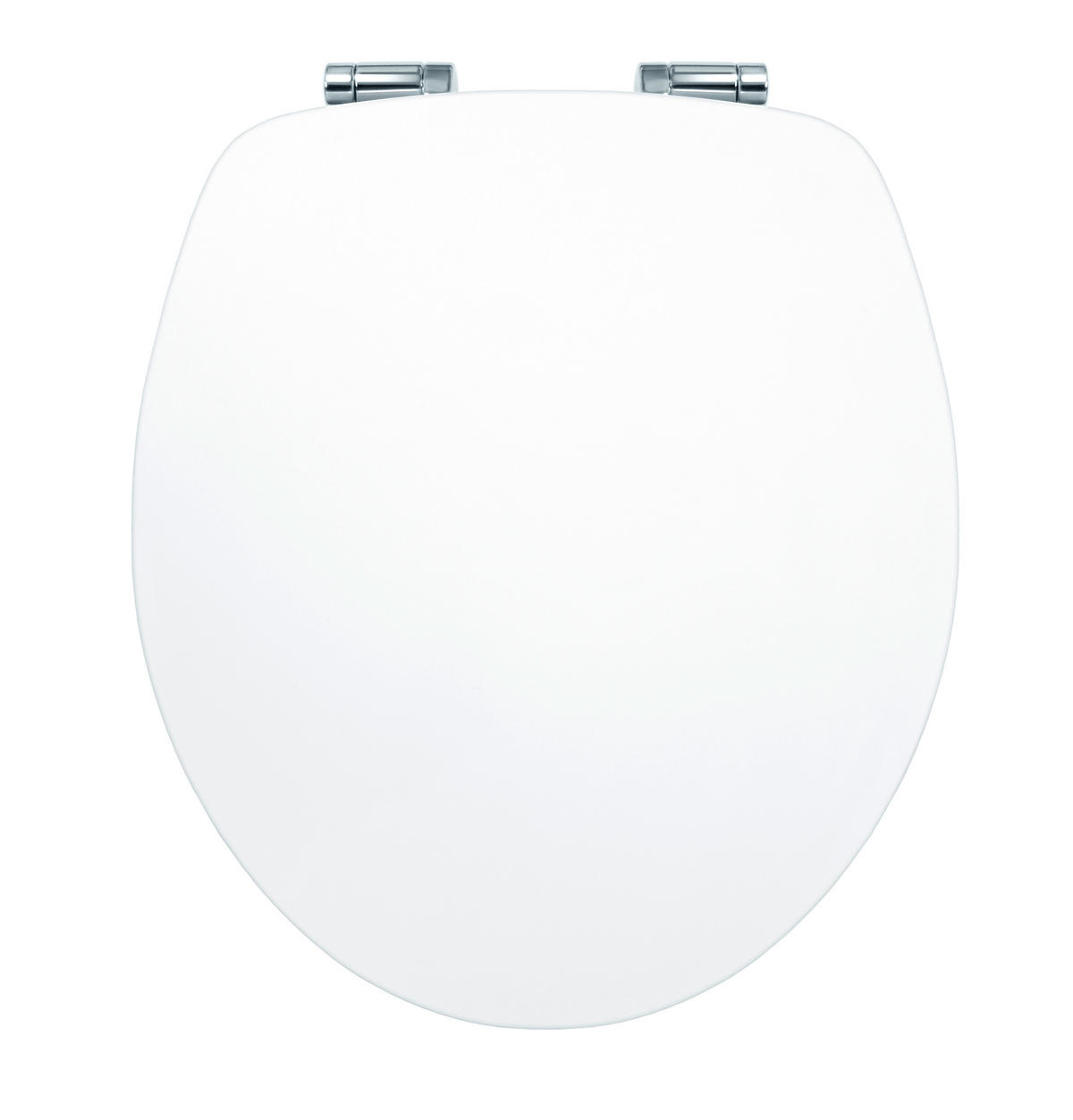 WC-SITZ - Weiß, Basics, Holzwerkstoff (37,5/5,7/44cm) - Sadena